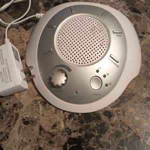 HoMedics Deep Sleep White Noise Sound Machine SS-2000A Electric Battery Works